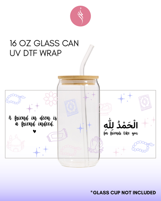 Friends in Deen UV DTF Sticker