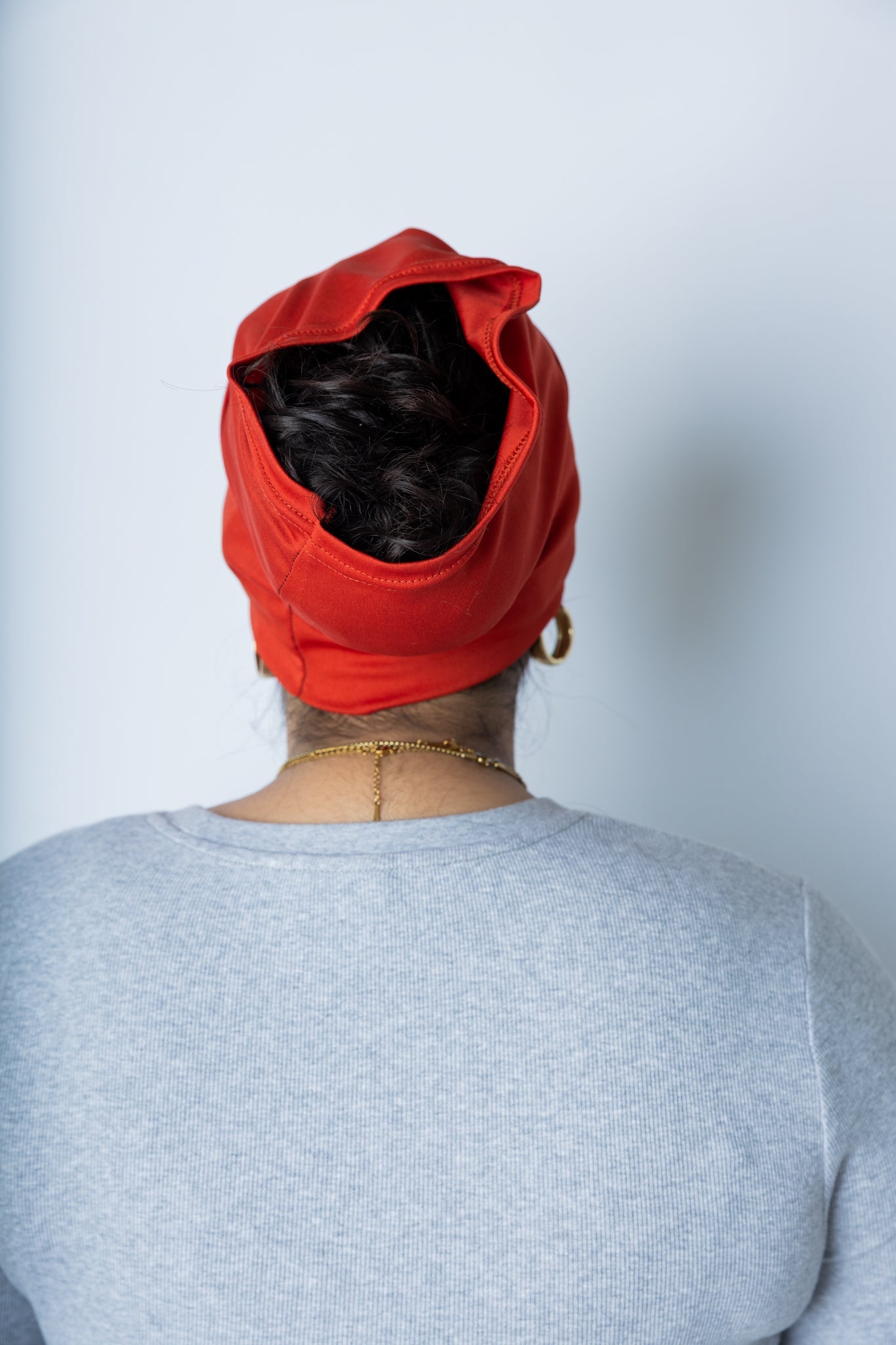 Under Scarf Tube Cap - Watermelon