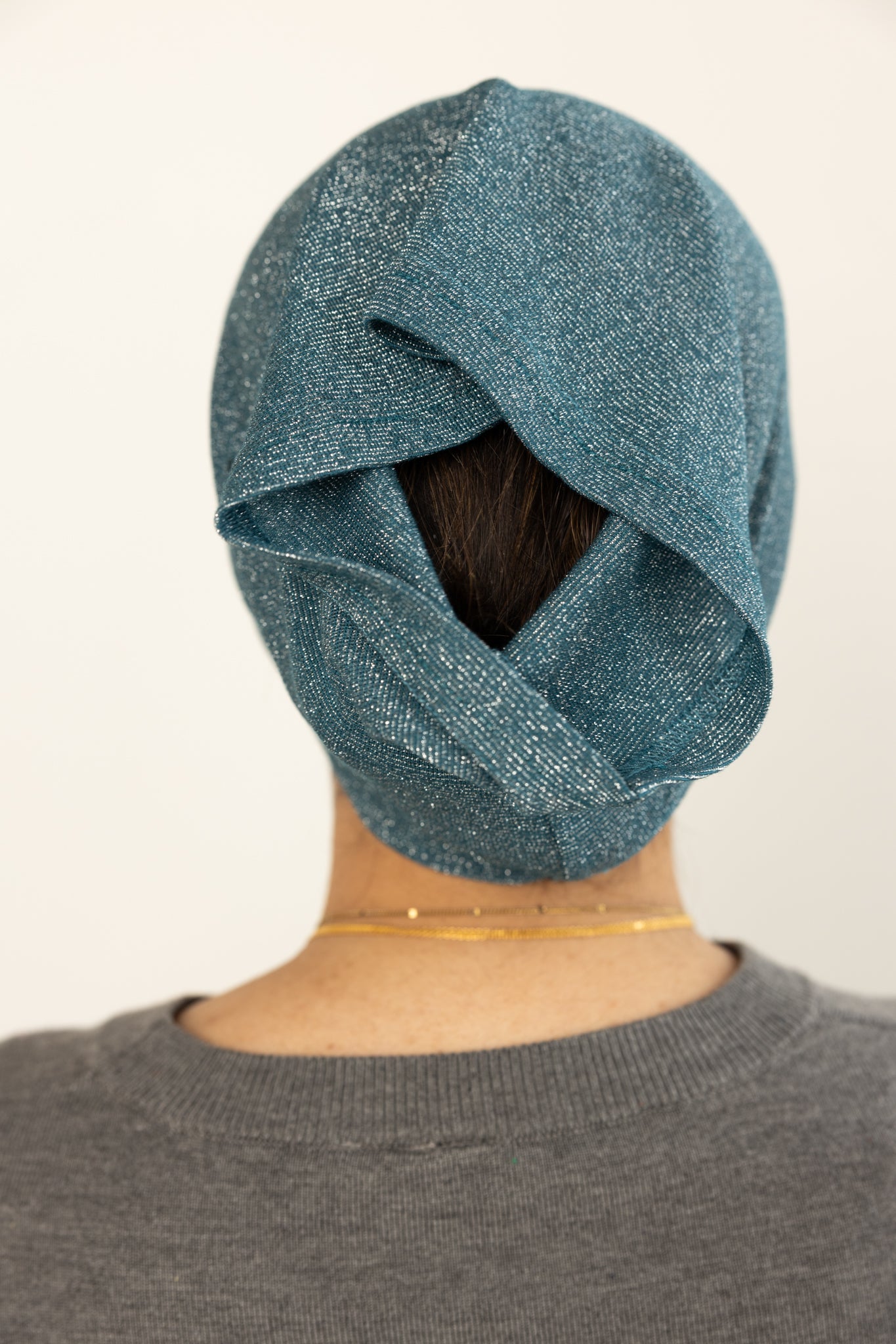 Shimmer Under Scarf - Turquoise