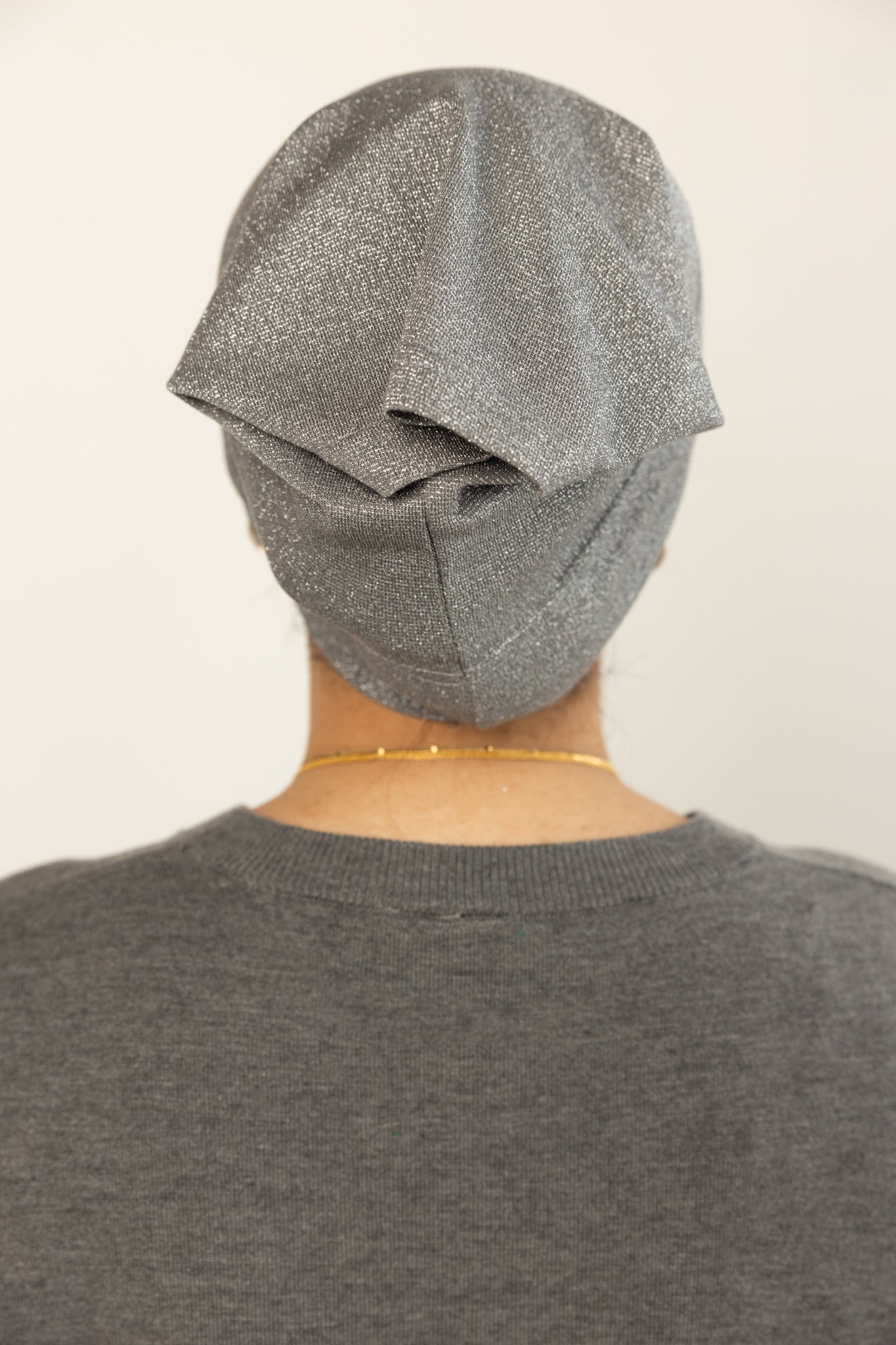 Shimmer Under Scarf - Dark Gray