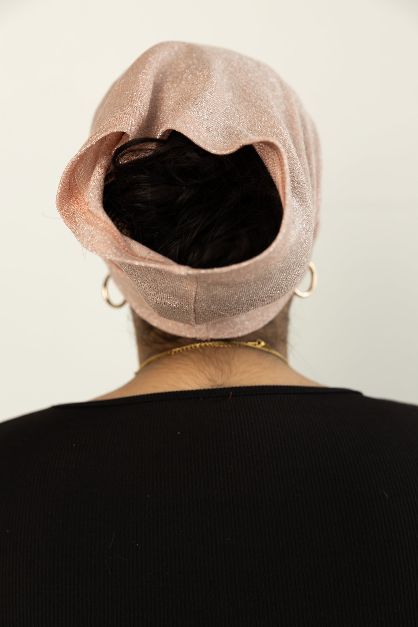 Shimmer Under Scarf - Light Pink