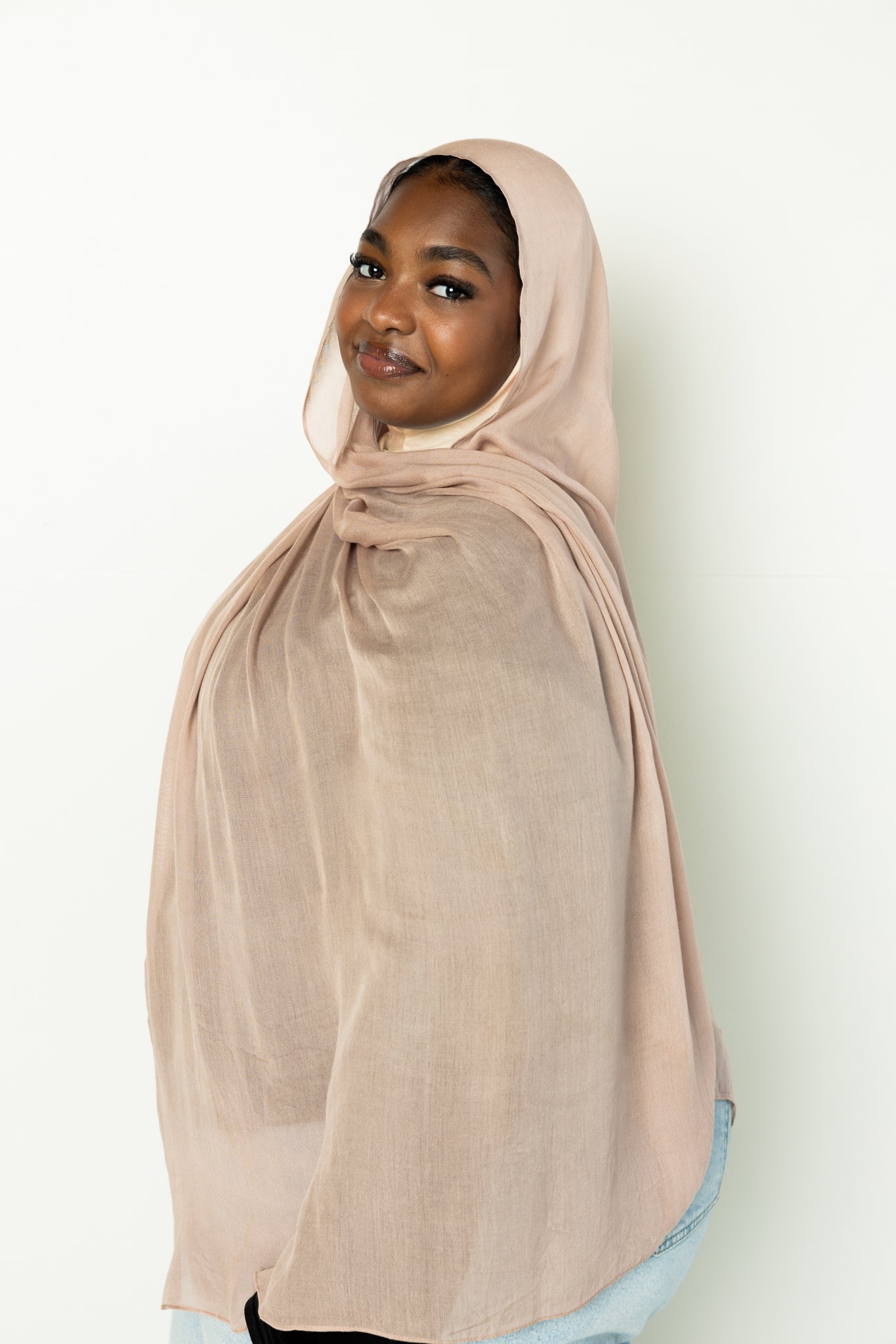 Modal Hijab - Cumin Brown