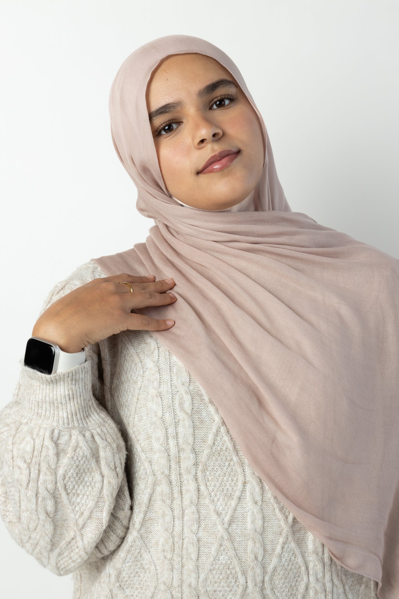 Modal Hijab - Cumin Brown