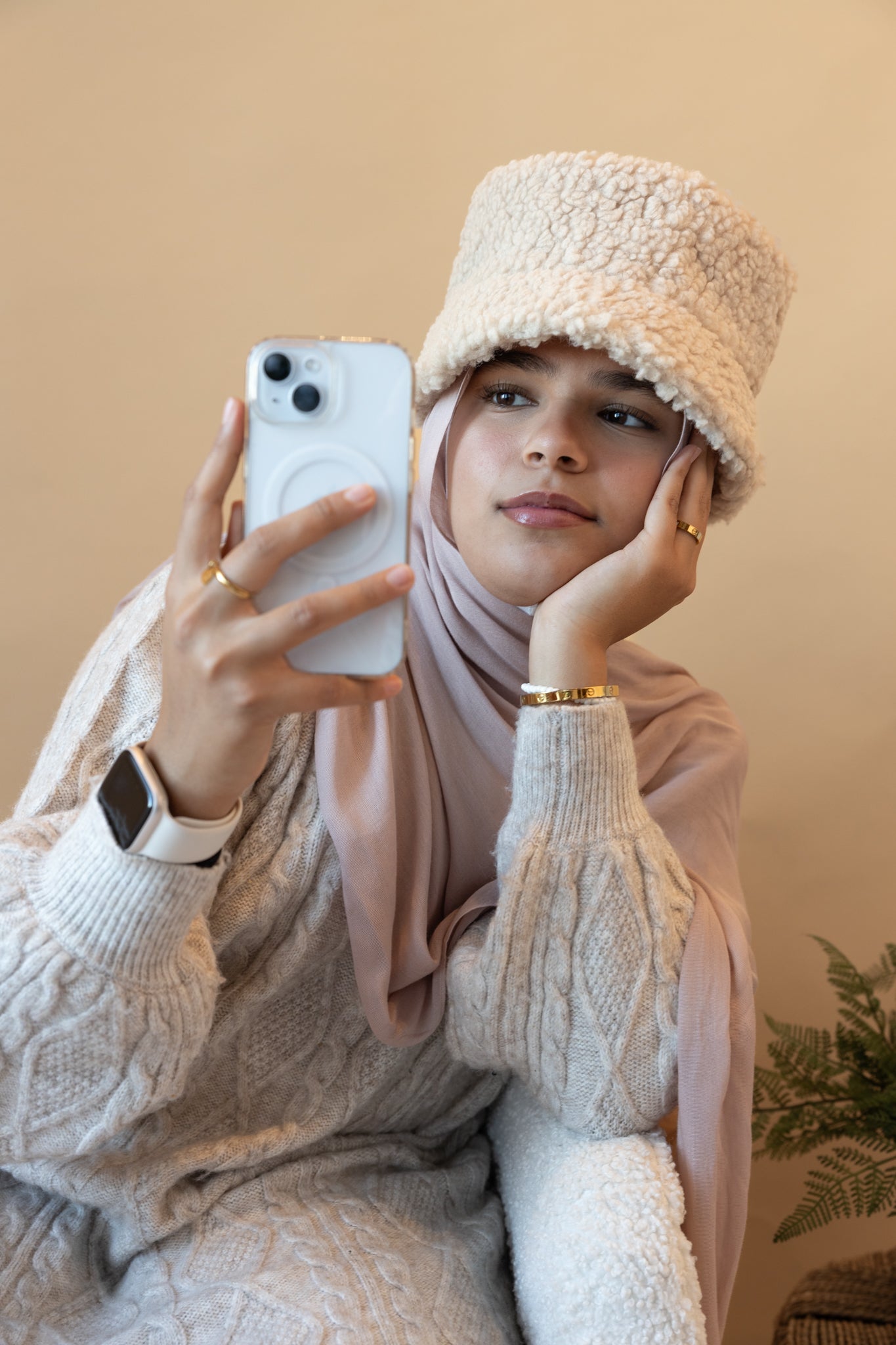 Modal Hijab - Cumin Brown