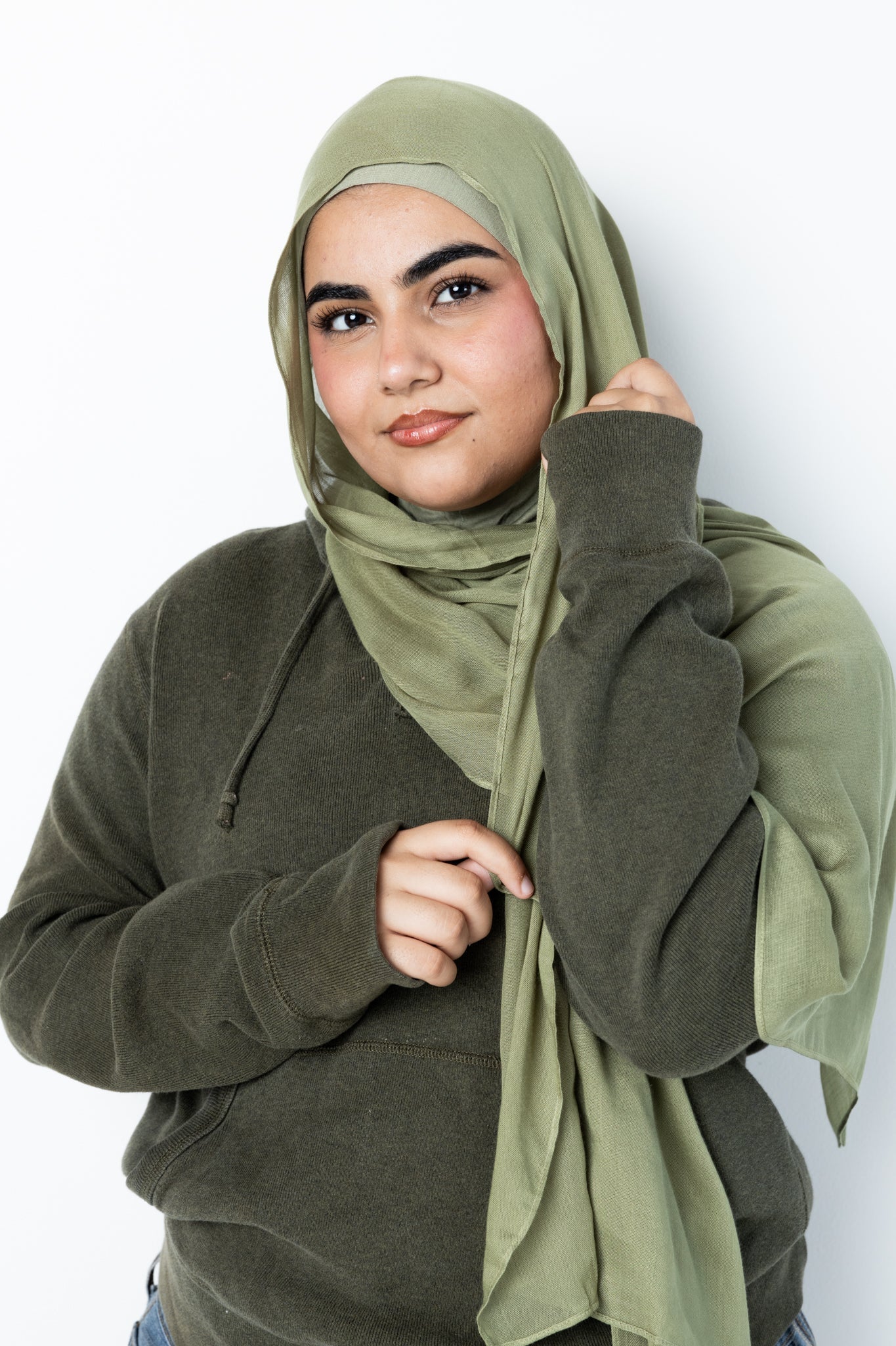 Modal Hijab - Zaytoon Olive Green