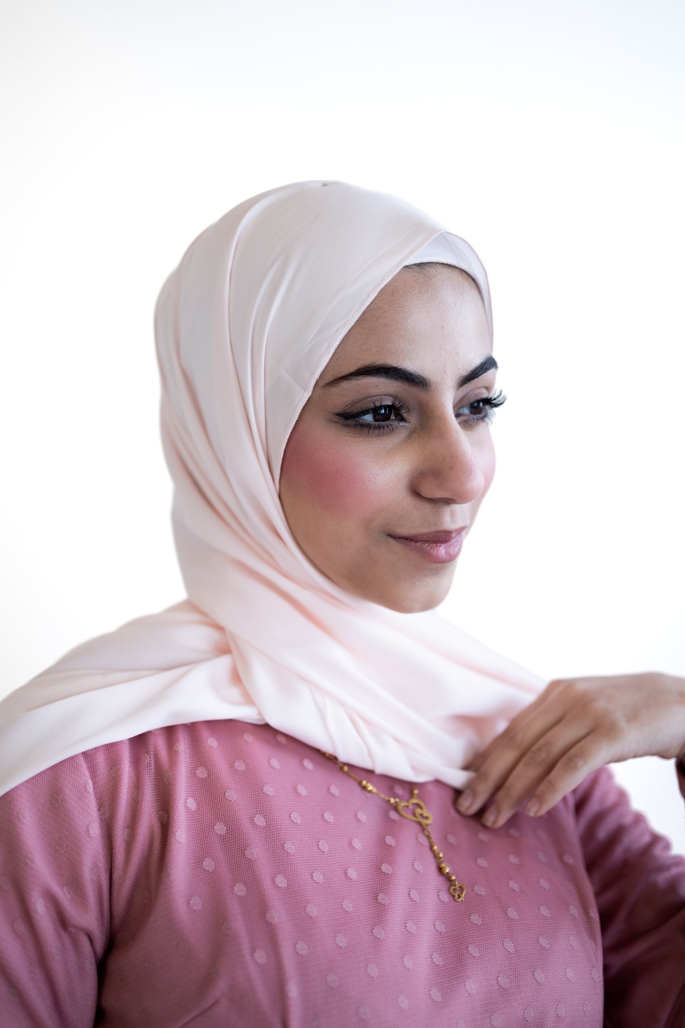 Satin Hijab - Millennial Pink
