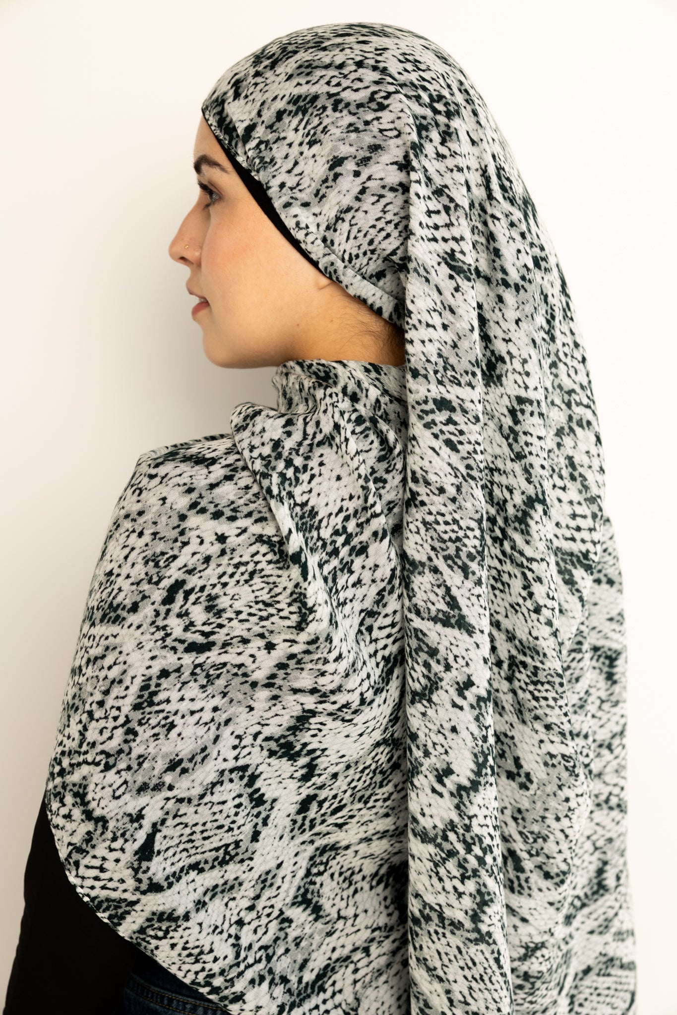 Modal Hijab - Snake Print