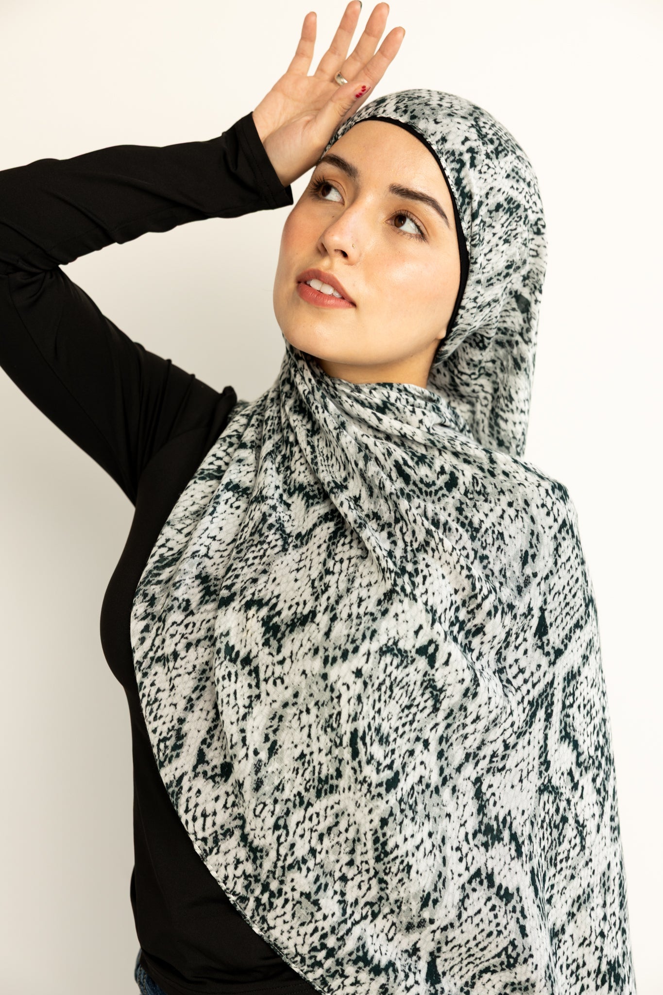 Modal Hijab - Snake Print