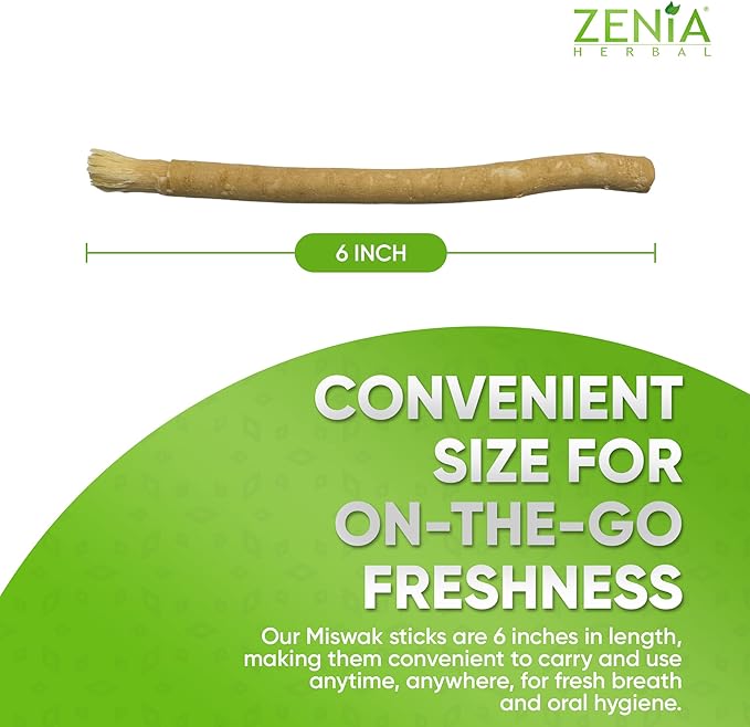 Zenia Sewak Natural Miswak Toothbrush