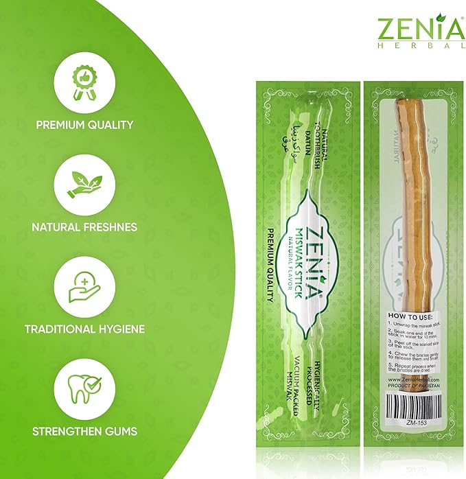 Zenia Sewak Natural Miswak Toothbrush