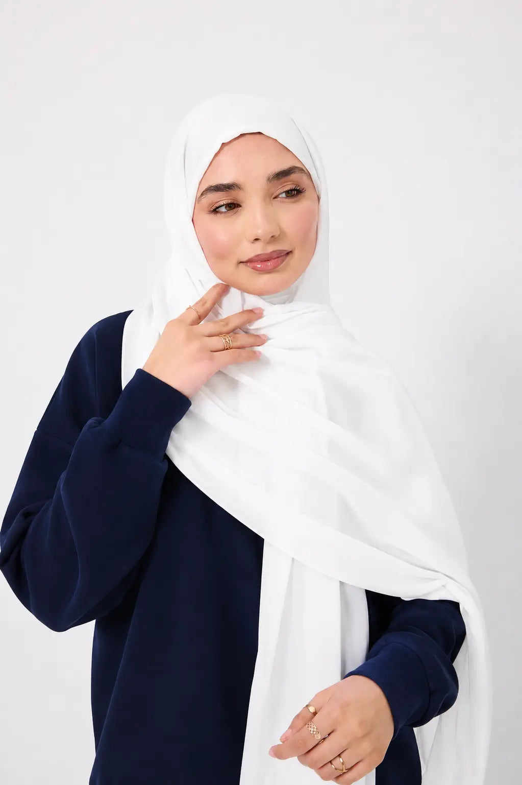 Instant Hijab - 2 in 1 Chiffon & Tube