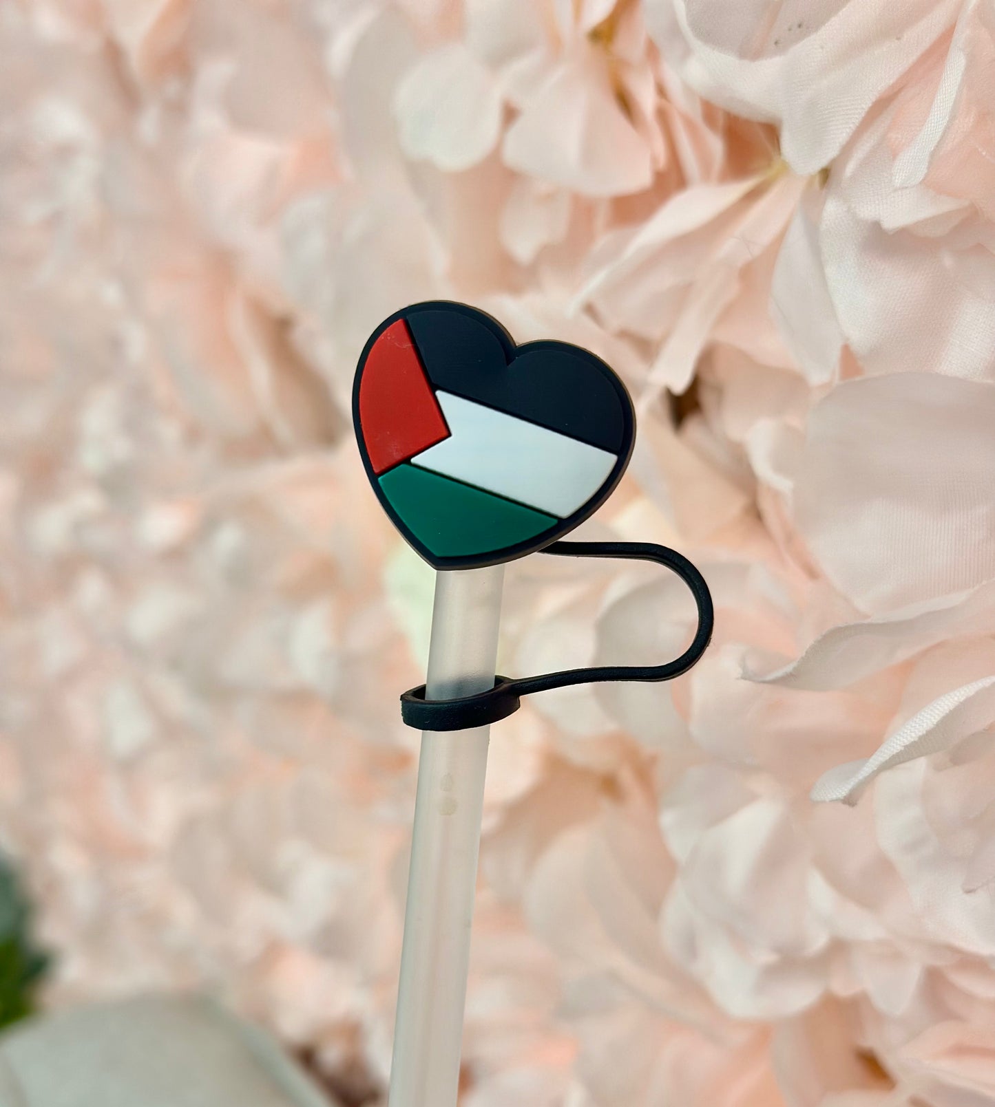 Palestine Flag 10mm Straw topper