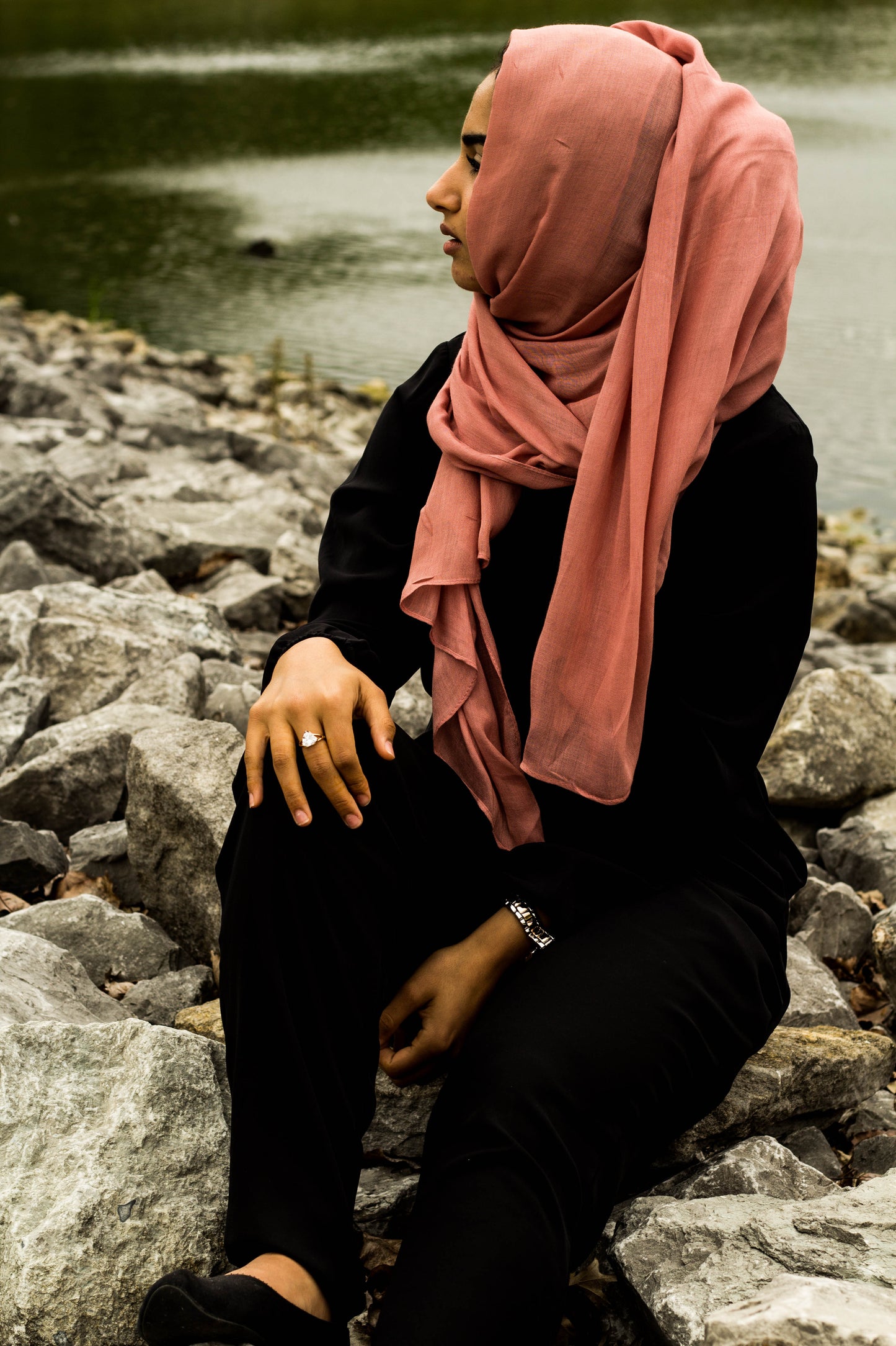 Modal Hijab - Pale Mauve
