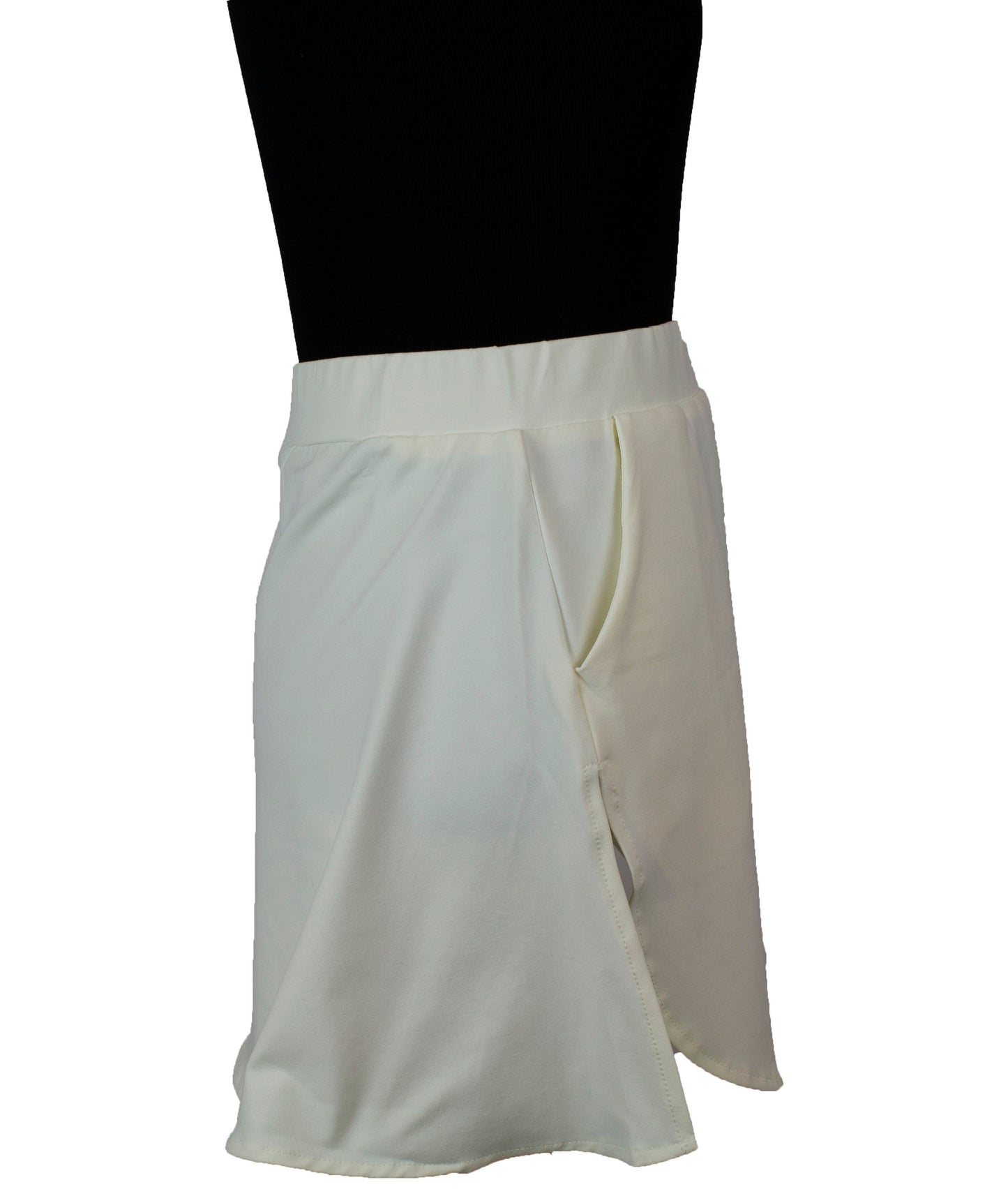 Sporty Shirt Extender - White