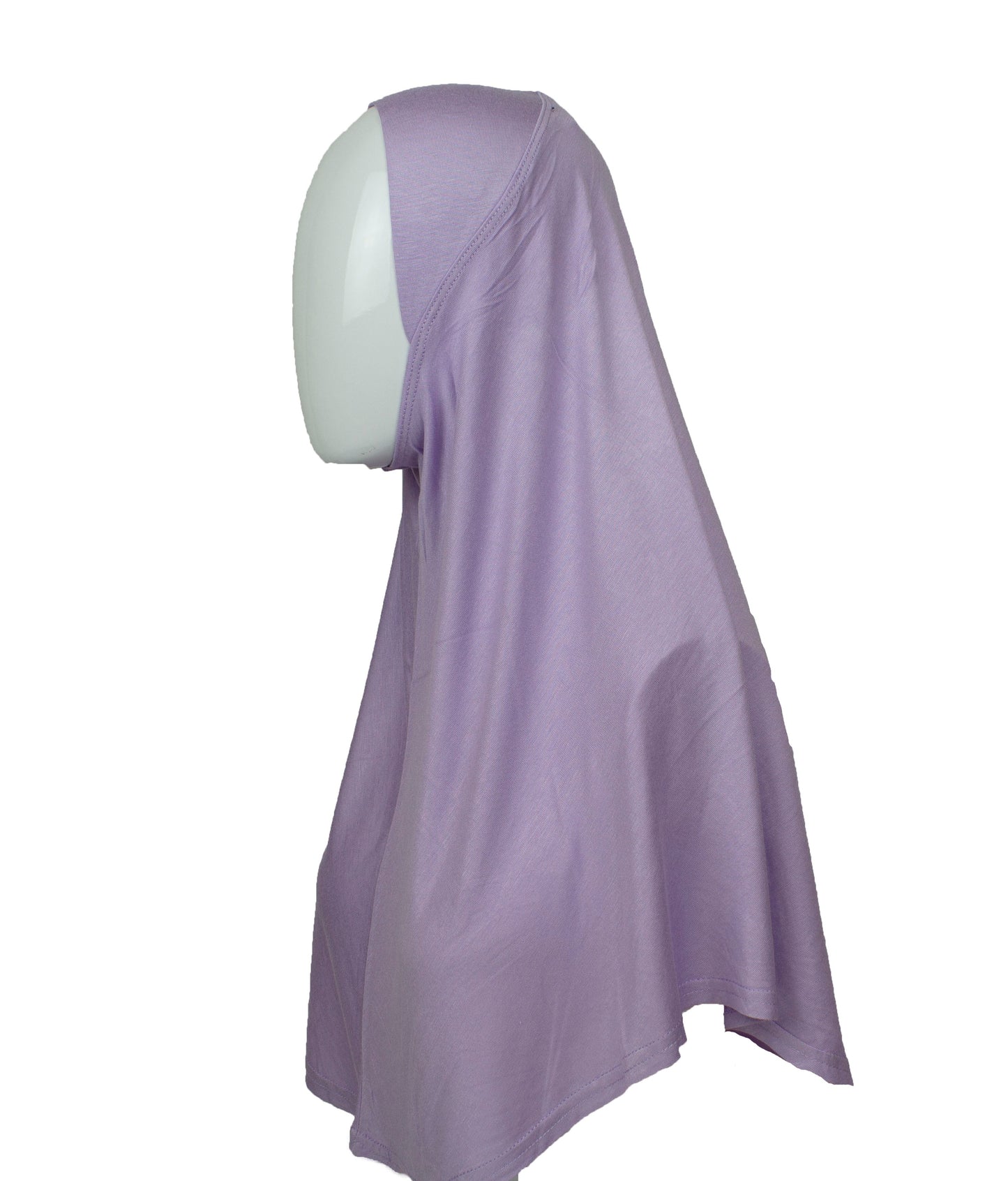 One Piece Slip on Jersey Hijab - Lilac