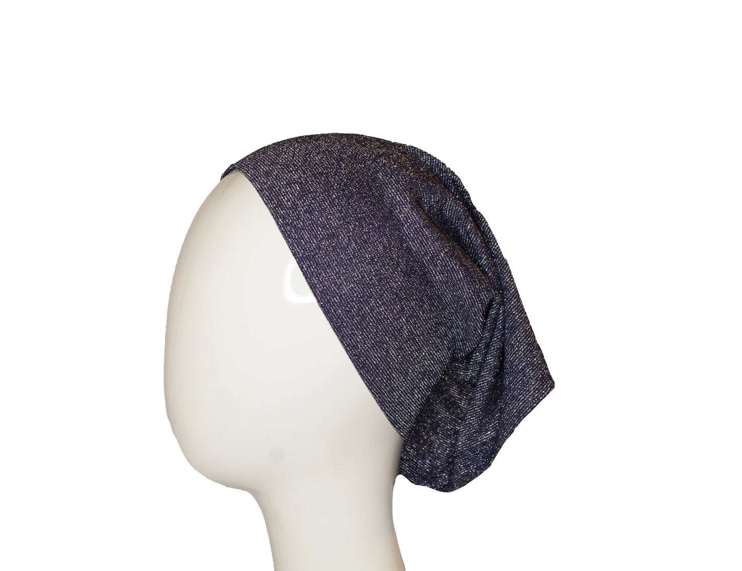 Shimmer Under Scarf - Navy Blue