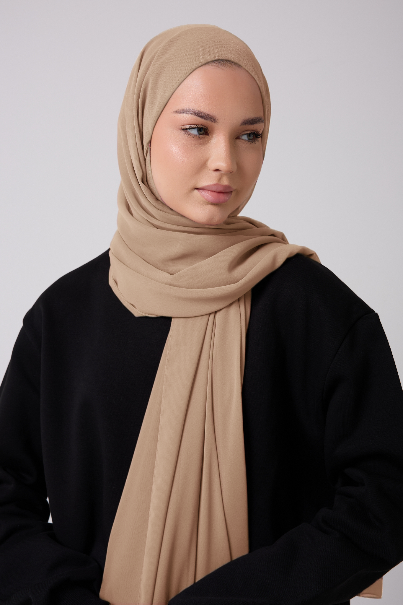 Instant Hijab - 2 in 1 Chiffon & Full Coverage