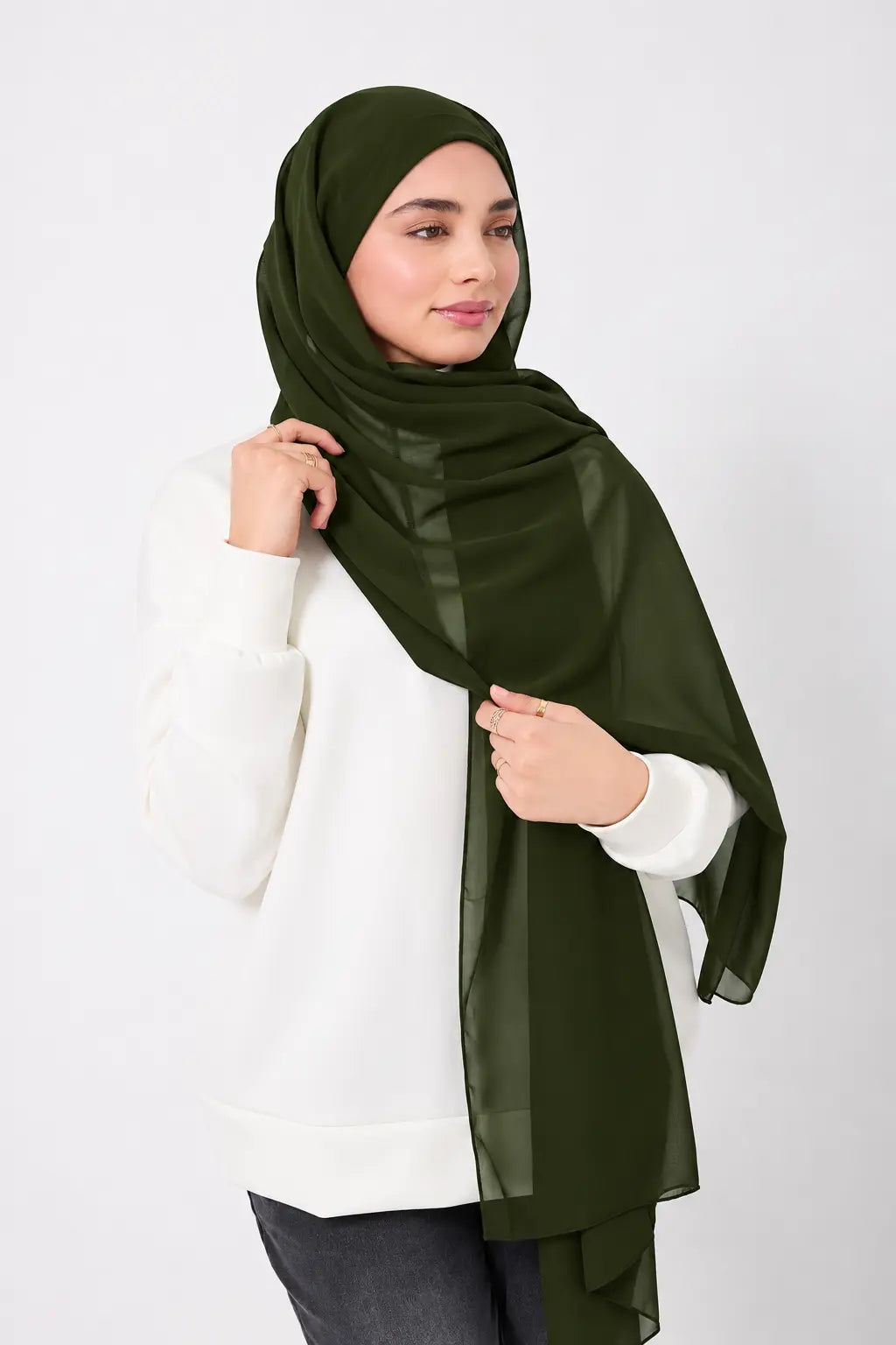Instant Hijab - 2 in 1 Chiffon & Tube