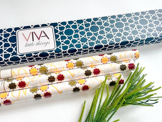 VLT Set of 3 Arabic Calligraphy Wrapping Paper
