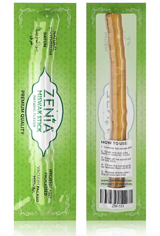 Zenia Sewak Natural Miswak Toothbrush