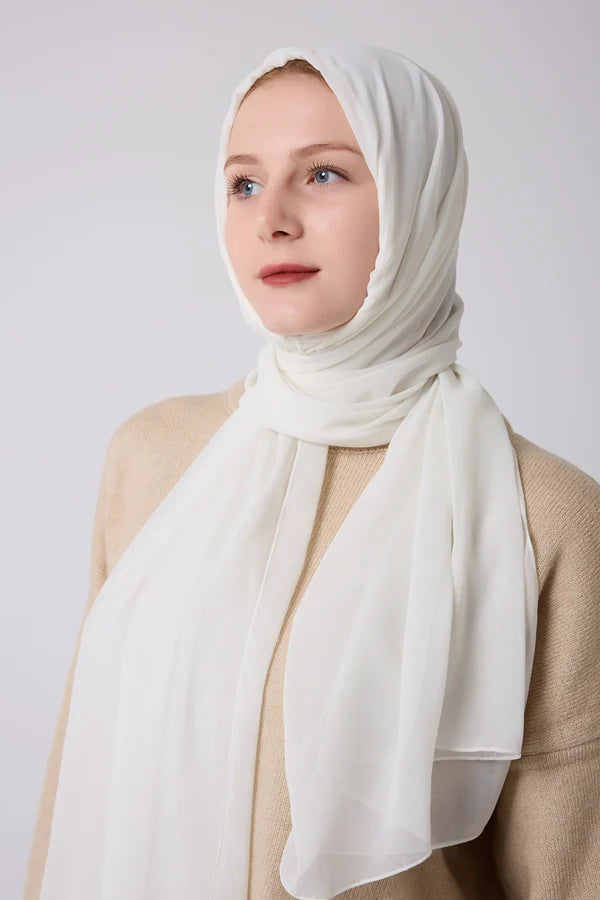 Instant Hijab - 2 in 1 Chiffon & Tube