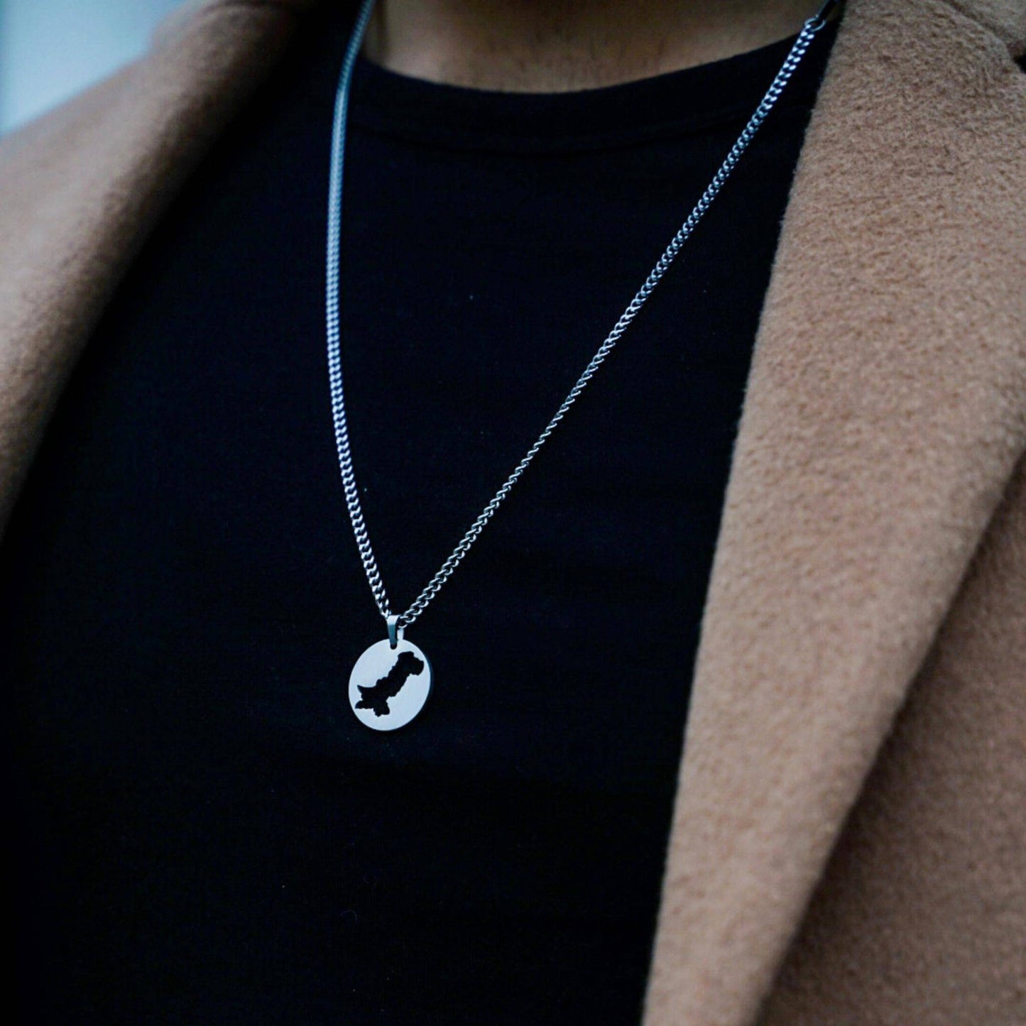 Pakistan Map Necklace