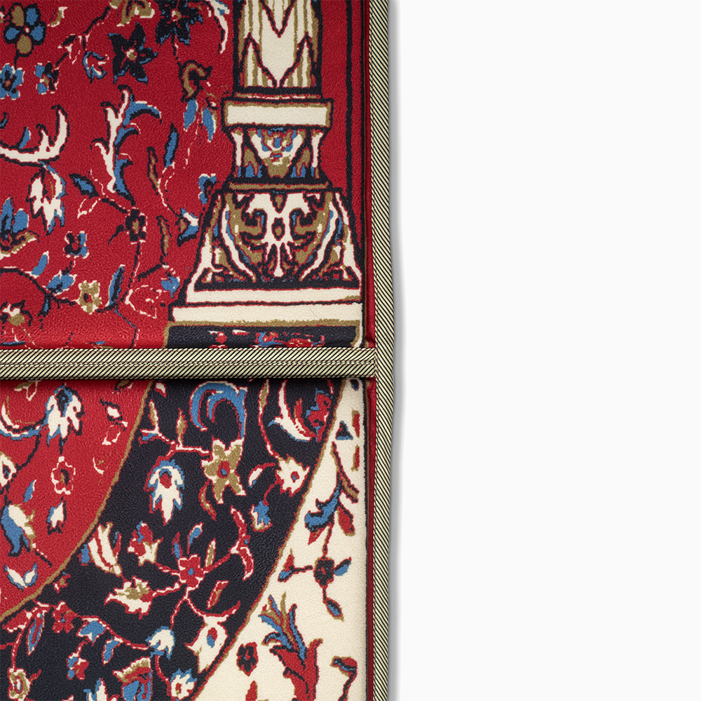 Ebadat Prayer Rug with Backrest - Enhance Your Prayer Experience with Added Comfort