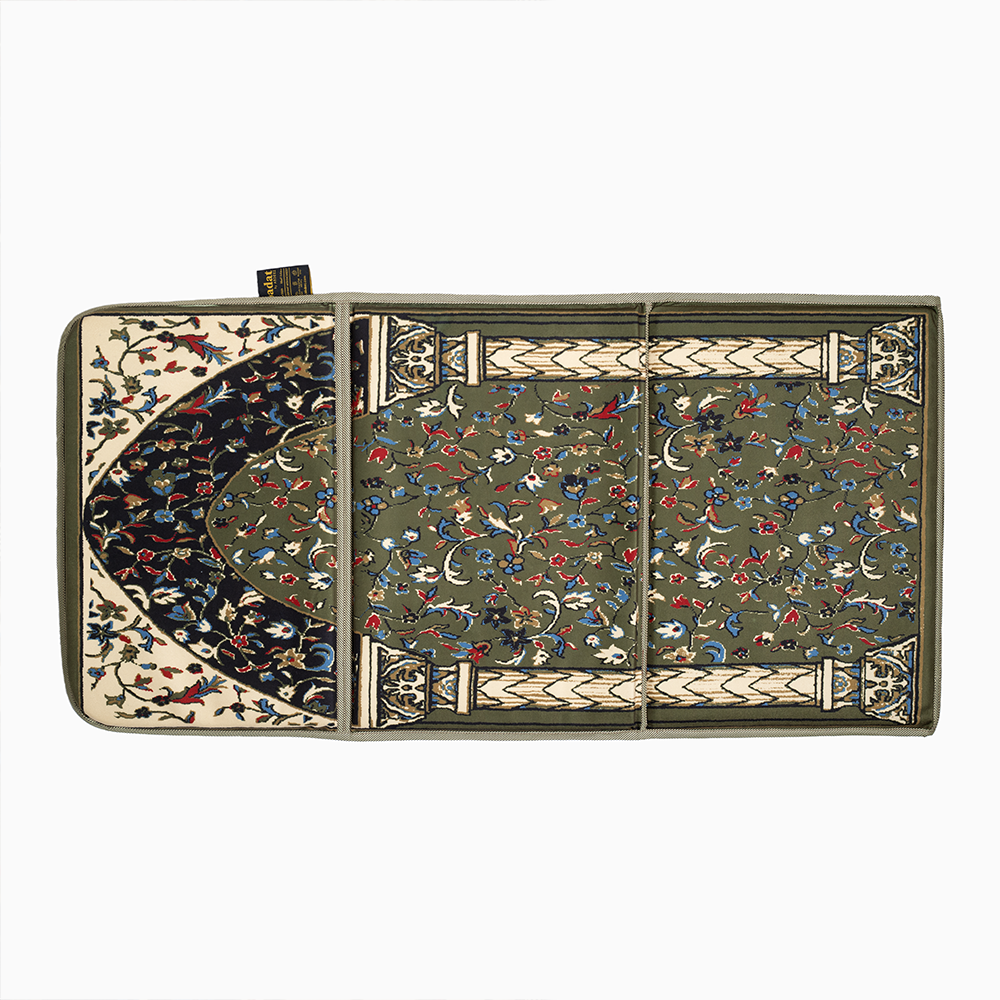 Ebadat Prayer Rug with Backrest - Enhance Your Prayer Experience with Added Comfort