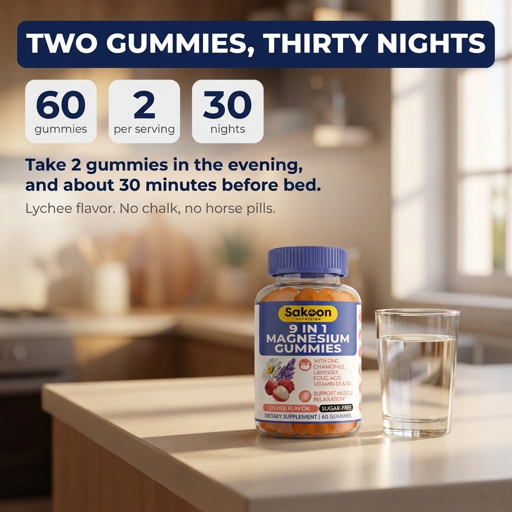 Sugar-Free Magnesium Complex Gummies