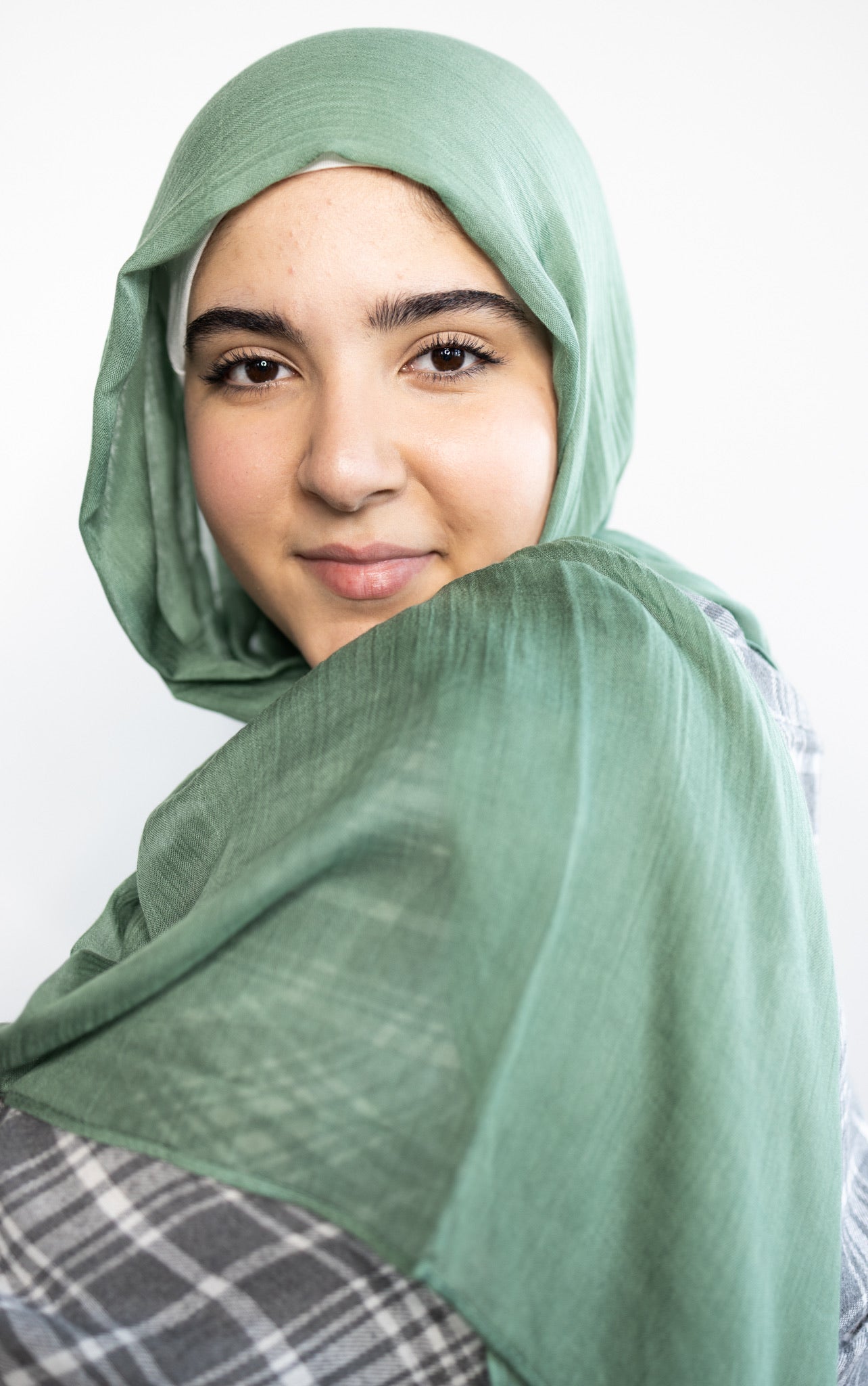 Modal Hijab - Seafoam Green
