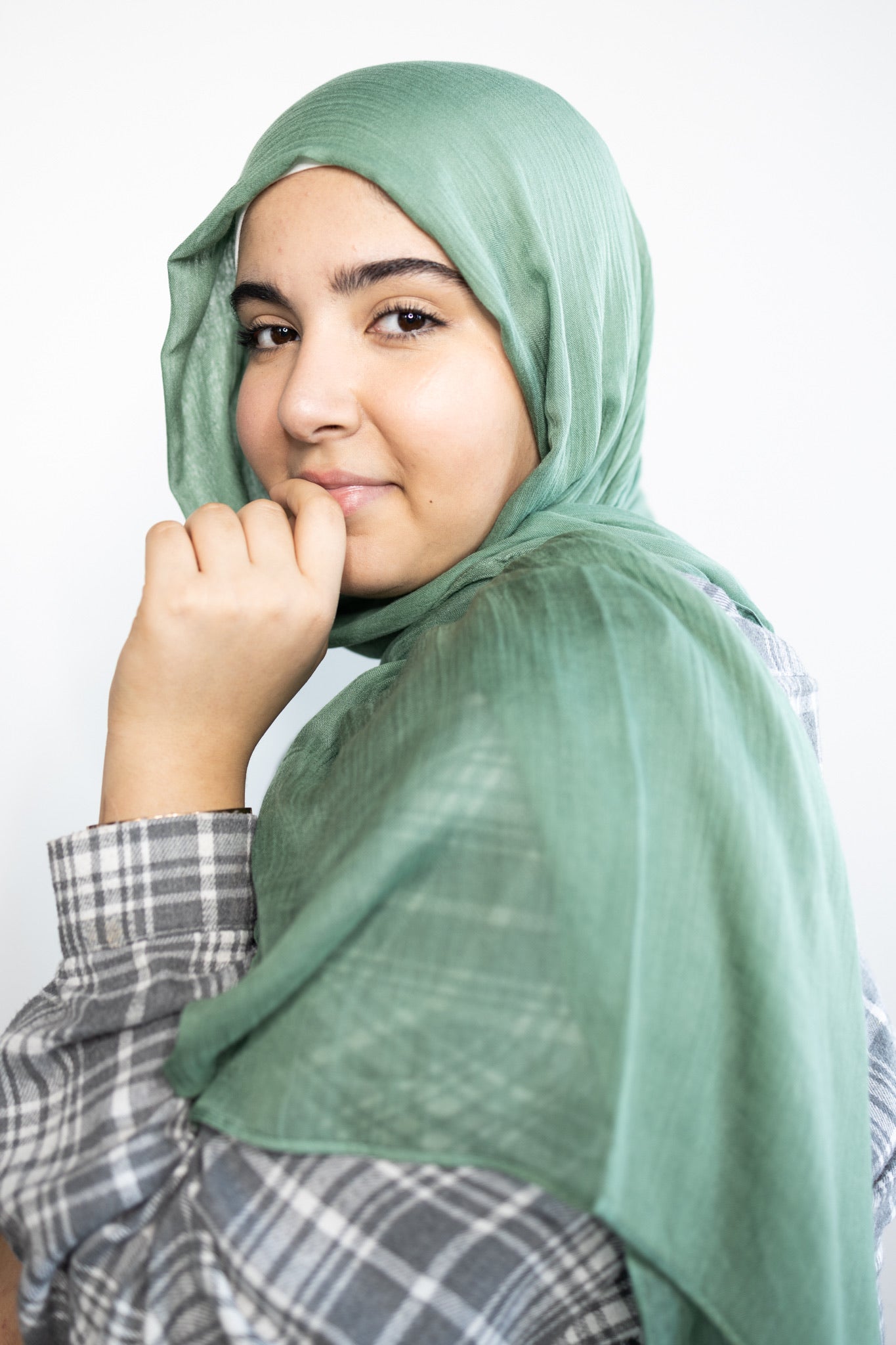 Modal Hijab - Seafoam Green