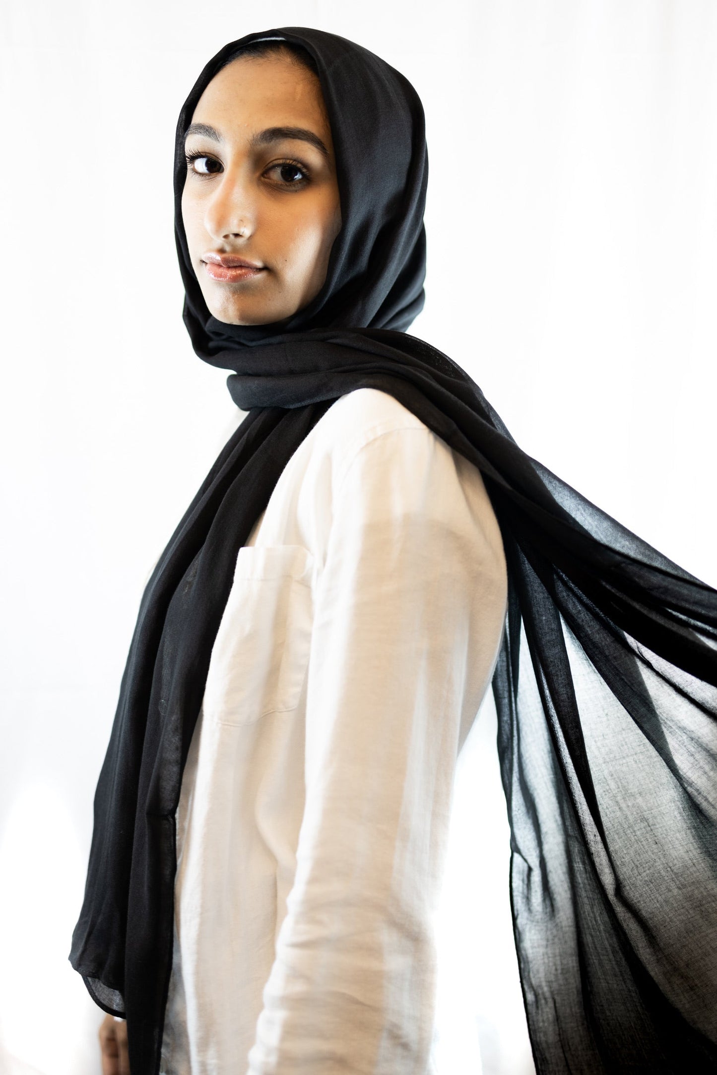 Modal Hijab - Black