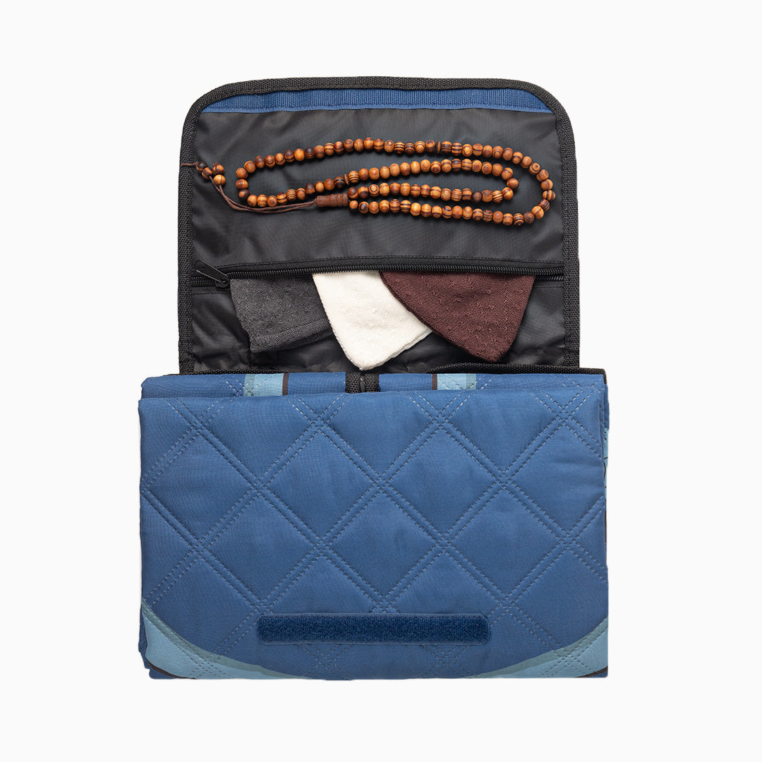 ABDEEZ SalahTrek™ | The All-New Comfortable Portable Travel Prayer Mat