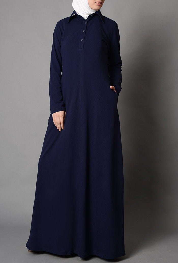 School Uniform Basic Abaya Dress - Kids Size