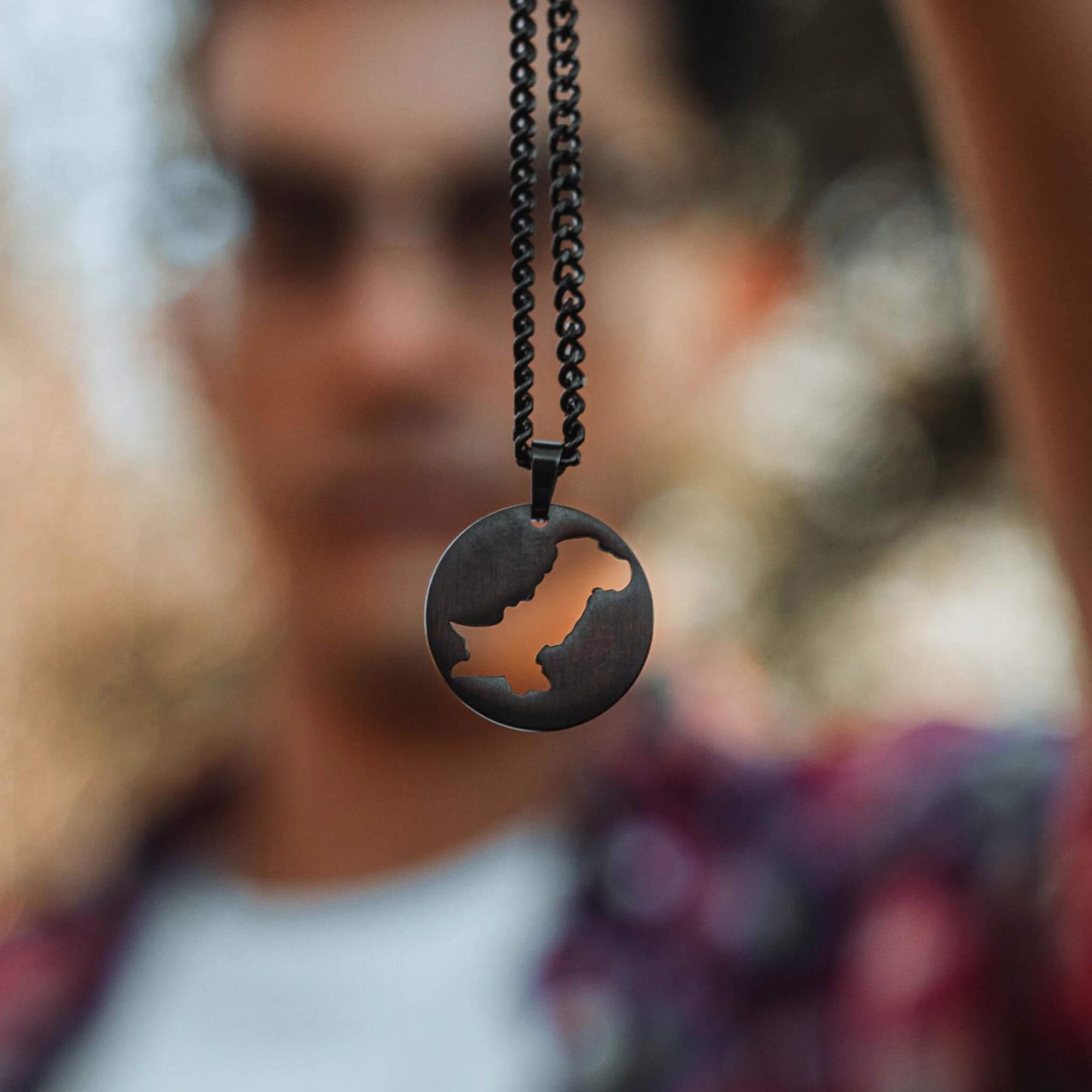 Pakistan Map Necklace