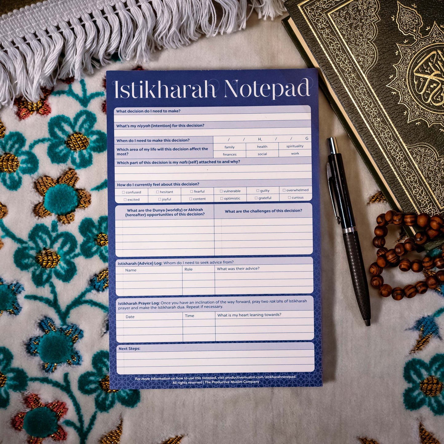 Istikharah Notepad