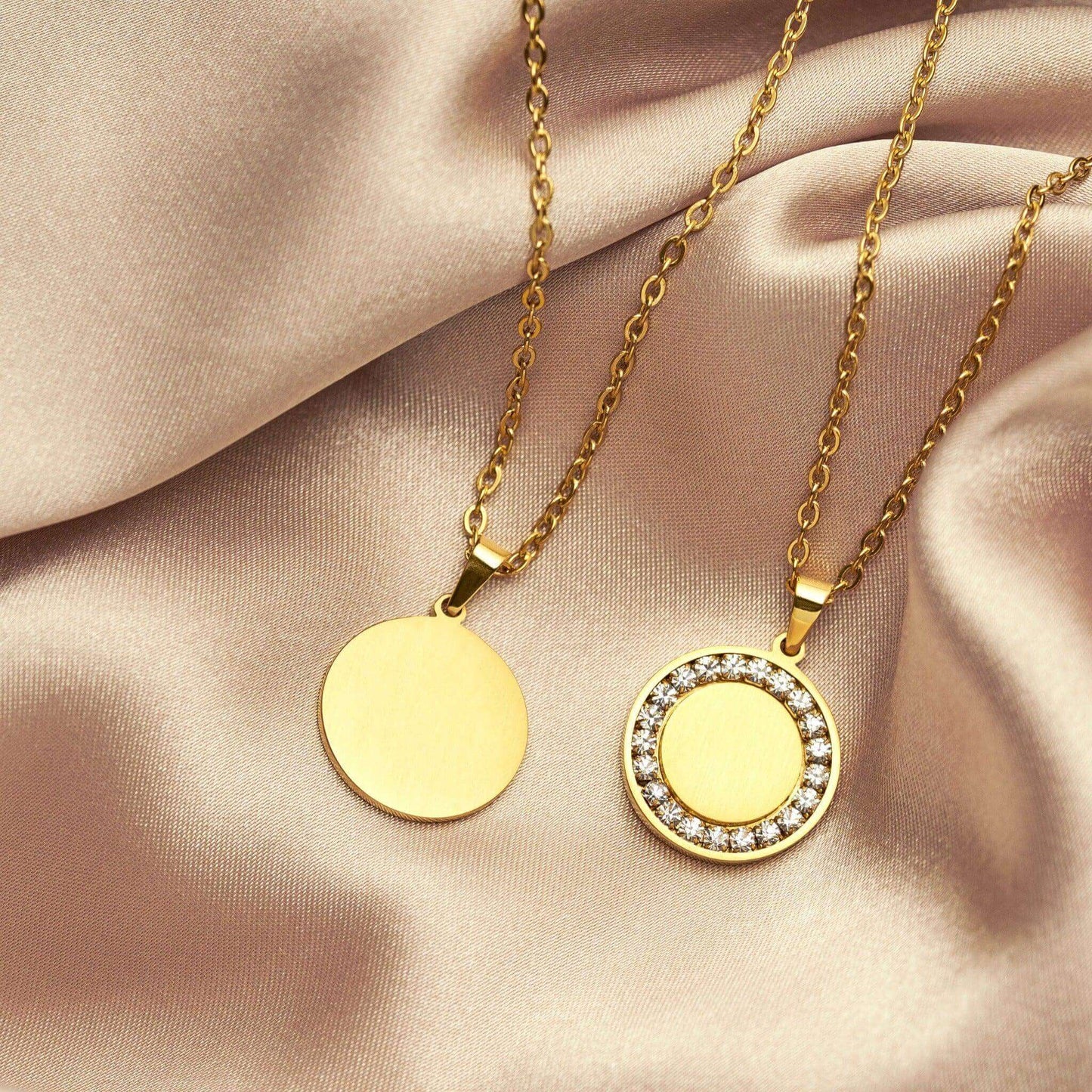 Mini Embrace | Signature Medallion Necklace