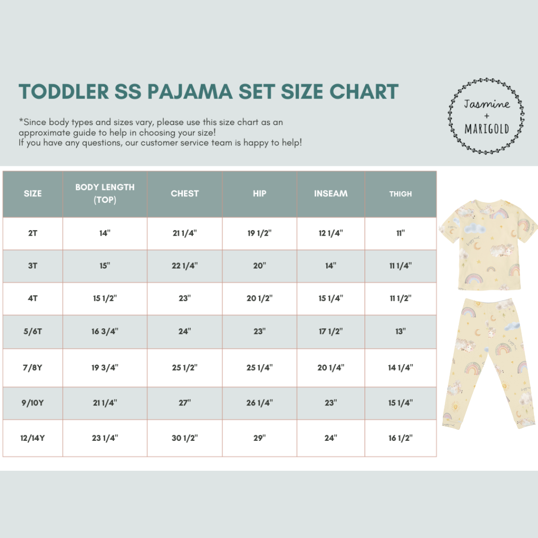 Eid Dreams Toddler PJs (Short Sleeved)