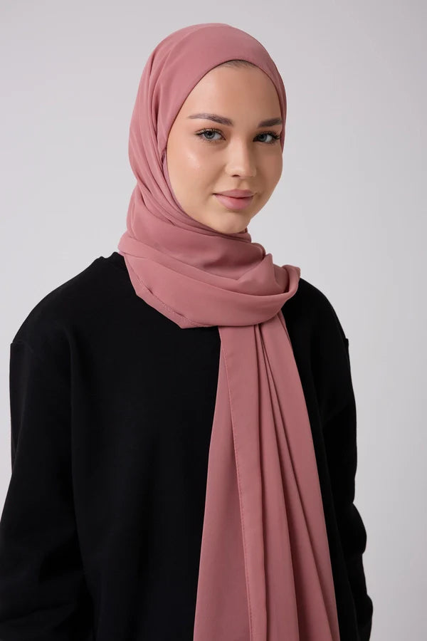 Instant Hijab - 2 in 1 Chiffon & Full Coverage