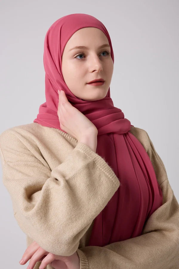 Instant Hijab - 2 in 1 Chiffon & Full Coverage