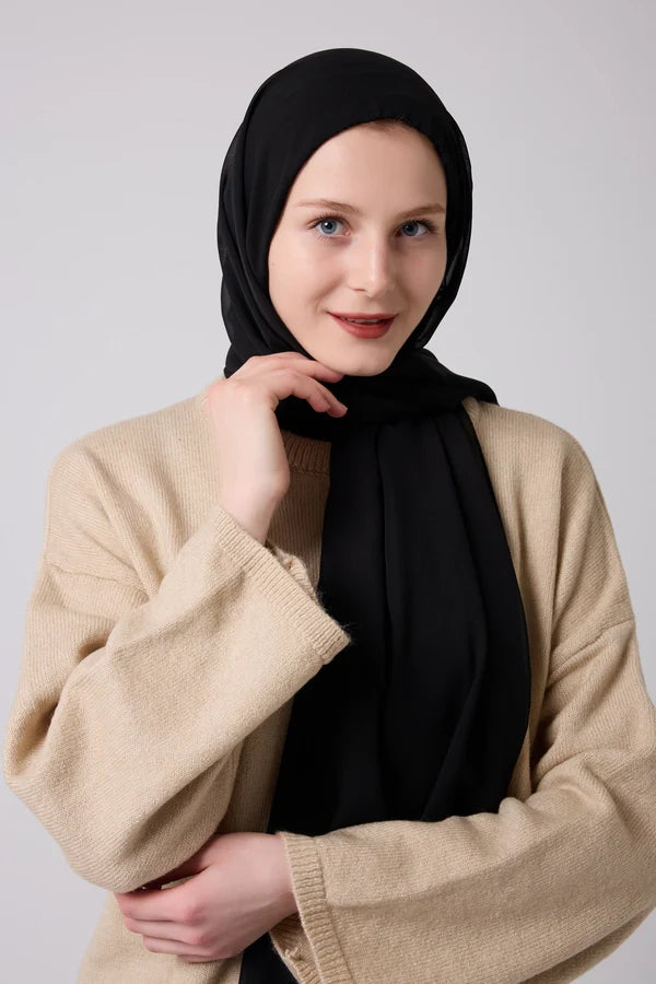 Instant Hijab - 2 in 1 Chiffon & Full Coverage