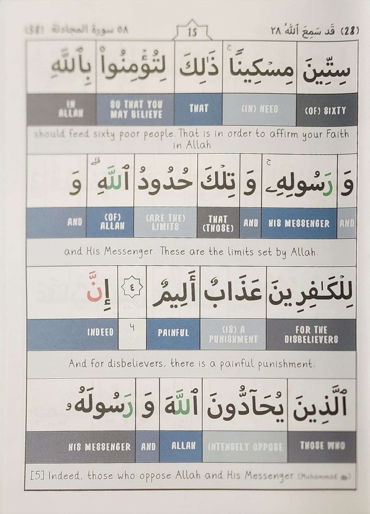 Juz Qad Sami'Allah 28 Journal By Ayeina