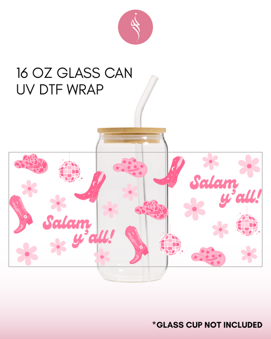 Salam Y'all UV DTF Sticker