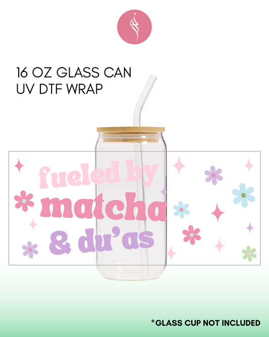 Matcha & Duas UV DTF Sticker