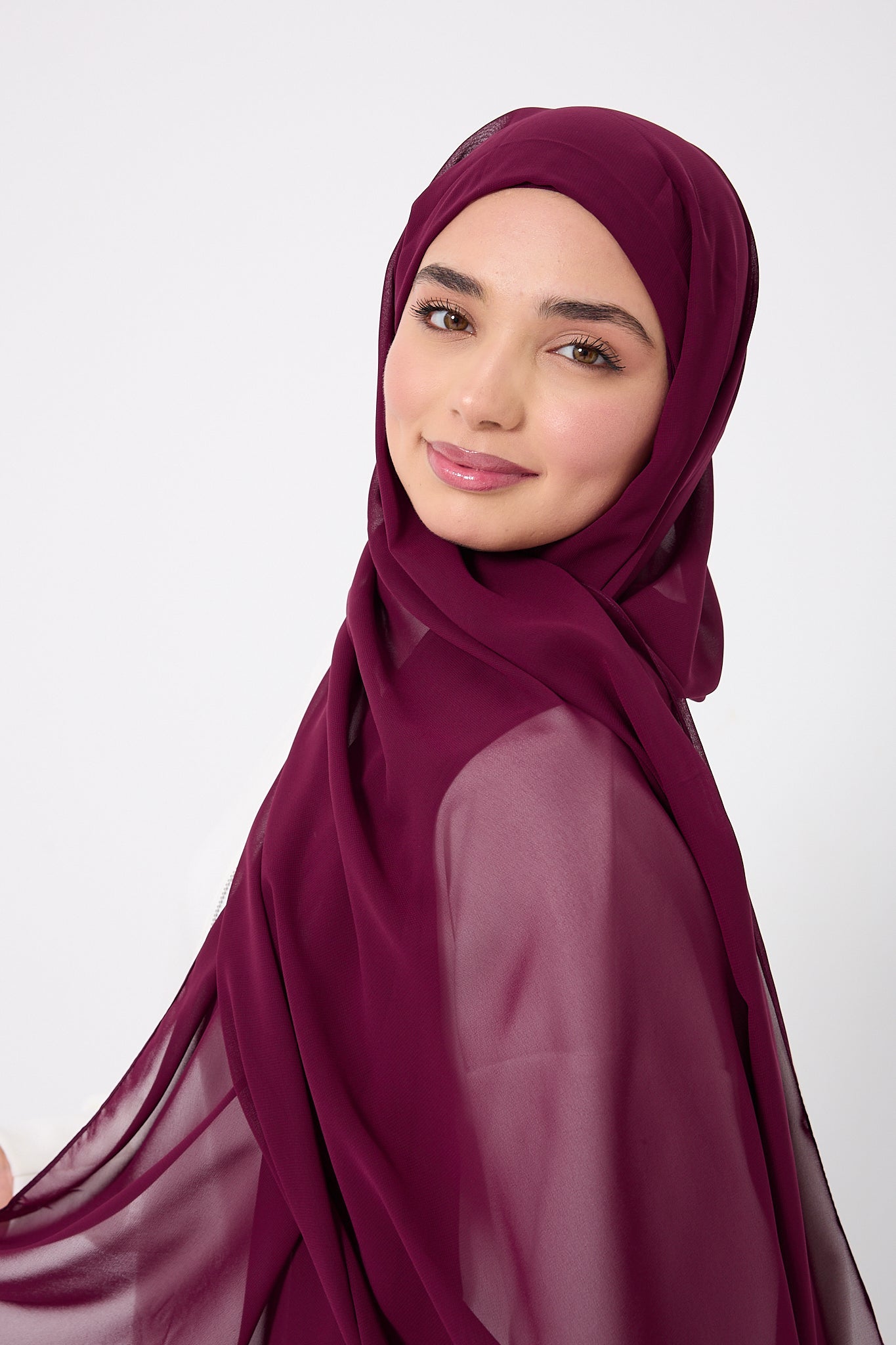 Instant Hijab - 2 in 1 Chiffon & Tube
