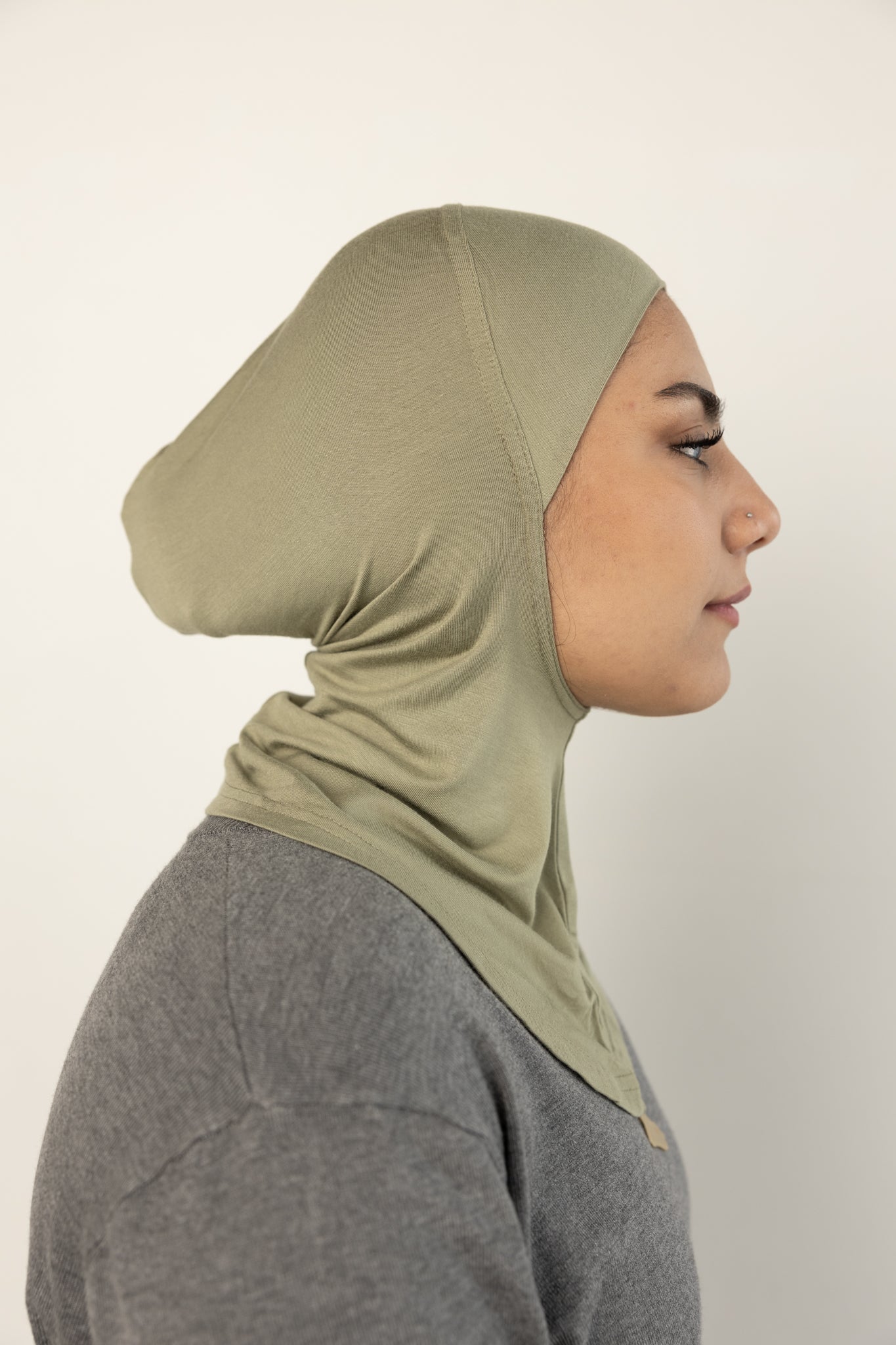 Ninja Under Scarf - Olive Green