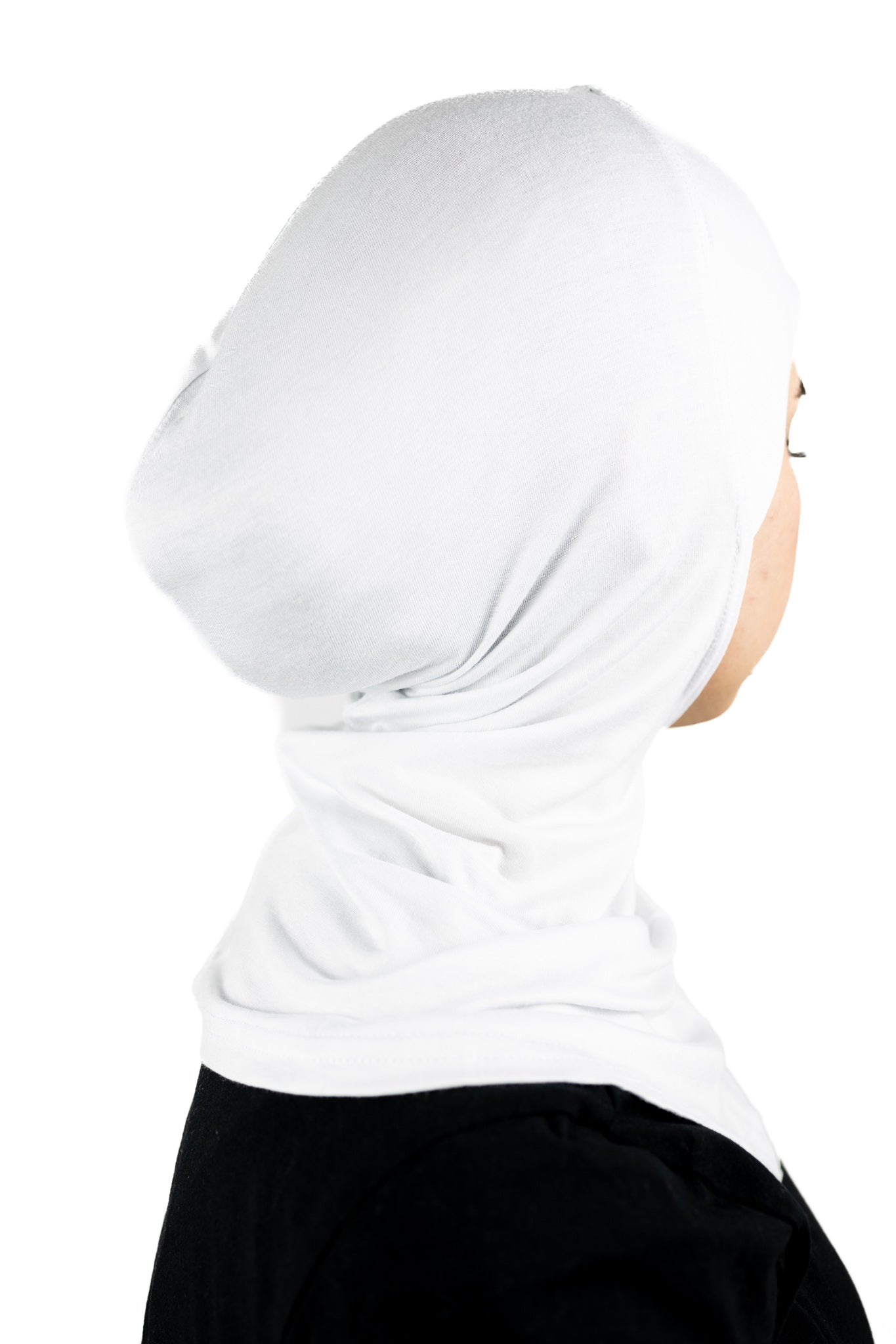 Ninja Under Scarf - White