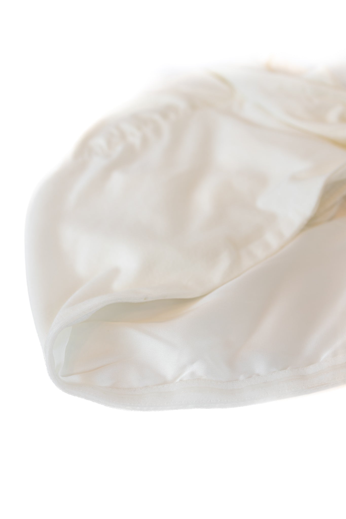 Satin Lined Under Cap - Off White