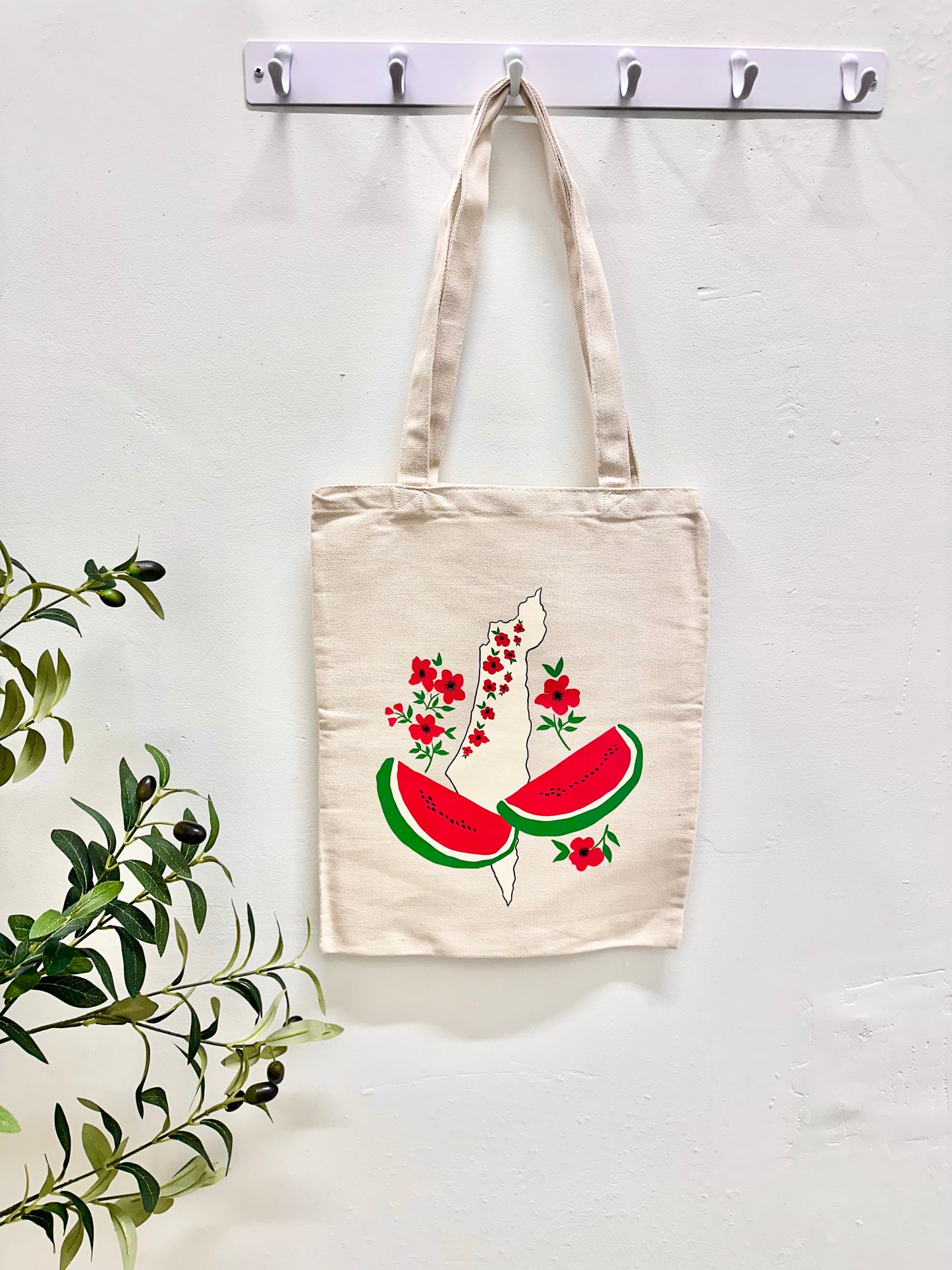 Watermelon tote bag