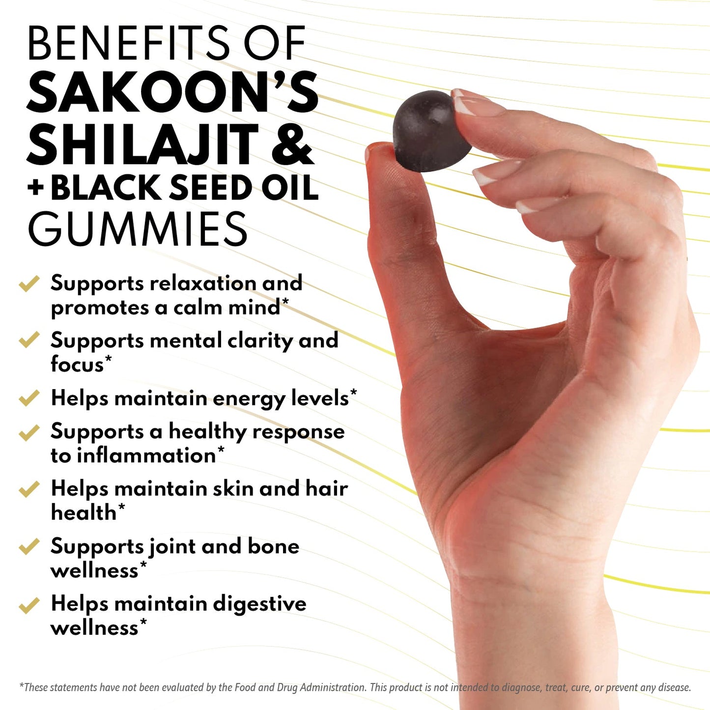 Pure Shilajit & Black Seed Oil Gummies